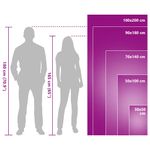 Casa si Gradina - Textile si covoare - Textile baie - Prosoape - Prosoape sport 2 pcs Violet 50 x 30 cm Poliester si poliamida - Infinity.ro