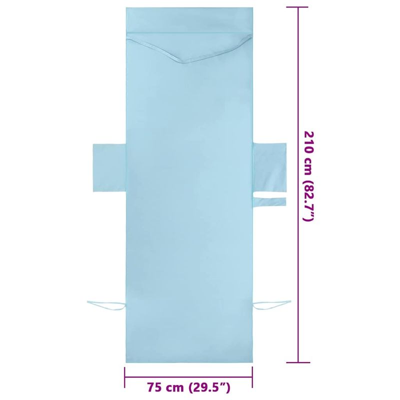 Casa si Gradina - Textile si covoare - Textile baie - Prosoape - Prosoape pentru sezlong 2 pcs albastru 210 x 75 cm - Infinity.ro