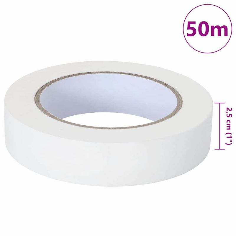 Carti si Birotica - Birotica - Accesorii de birou - Benzi adezive - Benzi de mascare pentru pictori 24 pcs Alb 25mm x 50m Hartie - Infinity.ro