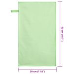 Casa si Gradina - Textile si covoare - Textile baie - Prosoape - Prosoape sport 2 pcs Verde 50 x 30 cm Poliester si poliamida - Infinity.ro