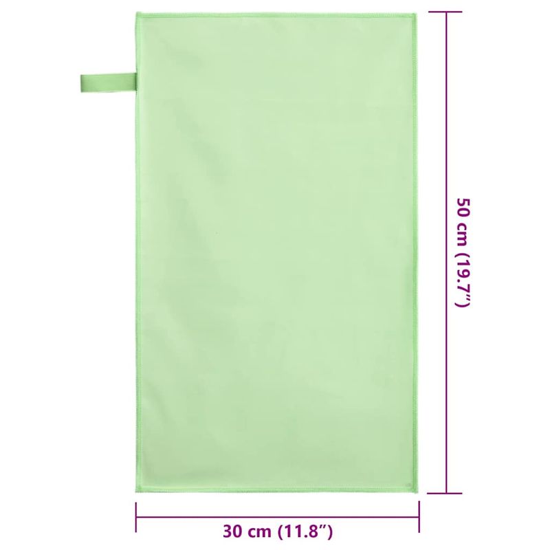 Casa si Gradina - Textile si covoare - Textile baie - Prosoape - Prosoape sport 2 pcs Verde 50 x 30 cm Poliester si poliamida - Infinity.ro