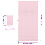 Casa si Gradina - Textile si covoare - Textile baie - Prosoape - Set de Prosoape sport Altele Roz tesatura - Infinity.ro