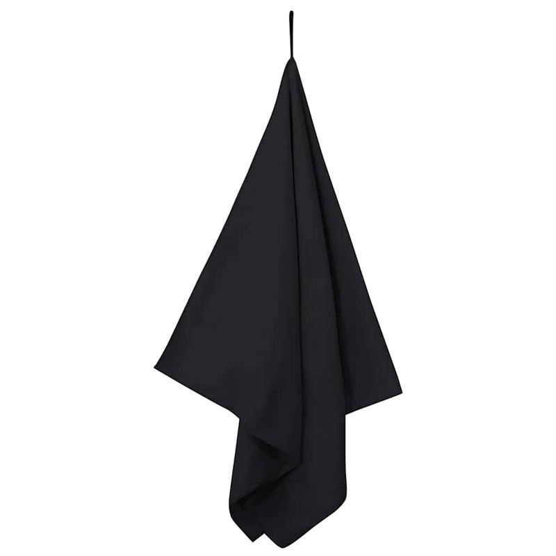 Casa si Gradina - Textile si covoare - Textile baie - Prosoape - Prosoape sport 2 pcs Negru 140 x 70 cm Poliester si poliamida - Infinity.ro