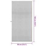 Casa si Gradina - Textile si covoare - Textile baie - Prosoape - Prosoape sport 2 pcs Gri 180 x 90 cm Poliester si poliamida - Infinity.ro