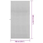 Casa si Gradina - Textile si covoare - Textile baie - Prosoape - Prosoape sport 2 pcs Gri 200 x 100 cm Poliester si poliamida - Infinity.ro