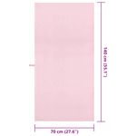 Casa si Gradina - Textile si covoare - Textile baie - Prosoape - Prosoape sport 2 pcs Roz 140 x 70 cm Poliester si poliamida - Infinity.ro