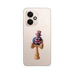 Jucarii, Copii si Bebe - Jucarii si jocuri - Jucarii & jocuri educative - Jucarii interactive - Kendama din lemn natural, Bila lemn + Sticker Waterproof USA pentru telefon, 170KD - Infinity.ro