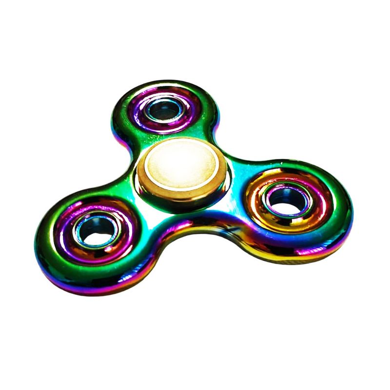 Jucarii, Copii si Bebe - Jucarii si jocuri - Jucarii & jocuri educative - Jucarii interactive - Spinner Chameleon, din aluminiu , 7 cm, 39SP - Infinity.ro