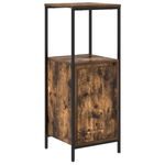 Casa si Gradina - Mobilier - Mobilier baie - Corpuri baie - Set de mobilier pentru baie din 5 piese din lemn tratat fumuriu - Infinity.ro