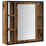 Casa si Gradina - Mobilier - Seturi de mobilier - Seturi baie - Set de Mobilier pentru Baie 2 Piese Lemn Vechi din Lemn Stratificat - Infinity.ro