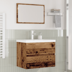 Casa si Gradina - Mobilier - Seturi de mobilier - Seturi baie - Set de mobilier pentru baie 3 pcs Lemn vechi 60 x 38.5 x 45 cm - Infinity.ro
