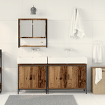 Casa si Gradina - Mobilier - Seturi de mobilier - Seturi baie - Set de Mobilier pentru Baie 3 Piese Lemn Vechi din Lemn Compozit - Infinity.ro