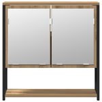 Casa si Gradina - Mobilier - Seturi de mobilier - Seturi baie - Set de mobilier pentru baie din 2 piese din lemn prelucrat Artisan Oak - Infinity.ro