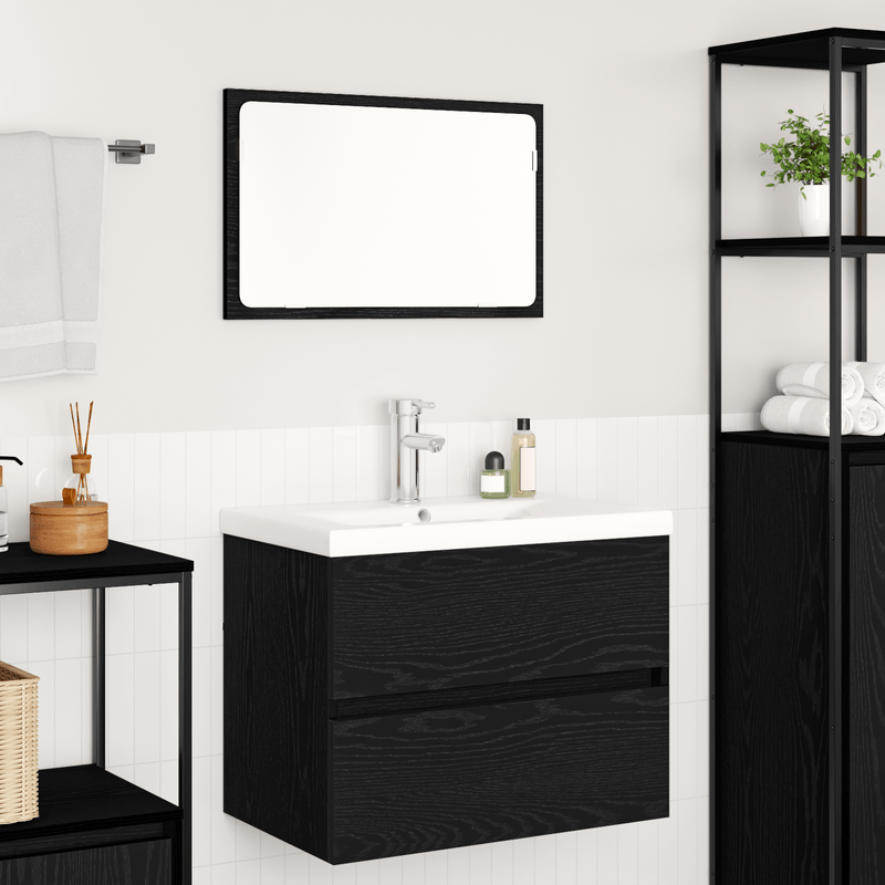 Casa si Gradina - Mobilier - Seturi de mobilier - Seturi baie - Set de mobilier pentru baie 3 pcs stejar artizanal - Infinity.ro