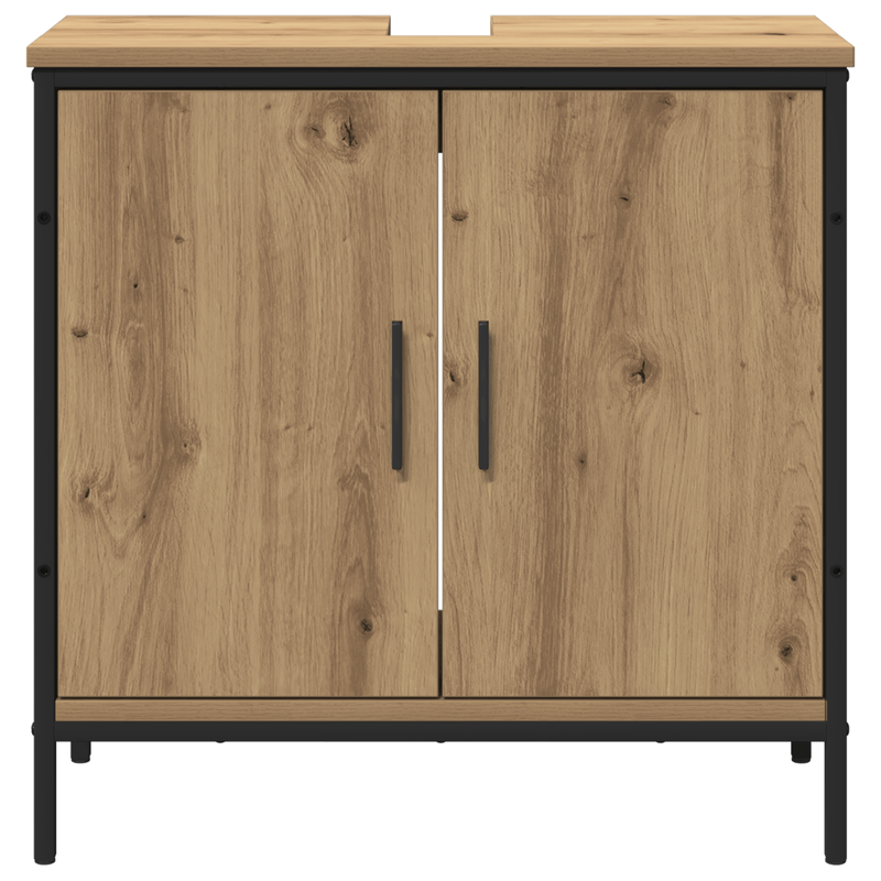 Casa si Gradina - Mobilier - Seturi de mobilier - Seturi baie - Set de mobilier pentru baie din 2 piese din lemn prelucrat Artisan Oak - Infinity.ro