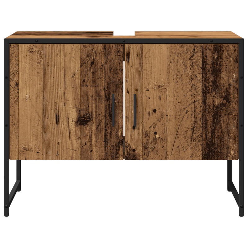 Casa si Gradina - Mobilier - Seturi de mobilier - Seturi baie - Set de mobilier pentru baie 2 piese din lemn vechi, lemn din inginerie - Infinity.ro