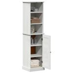 Casa si Gradina - Mobilier - Mobilier baie - Corpuri baie - Set de mobilier pentru baie 2 pcs Maro si alb 37 x 34 x 150 cm - Infinity.ro