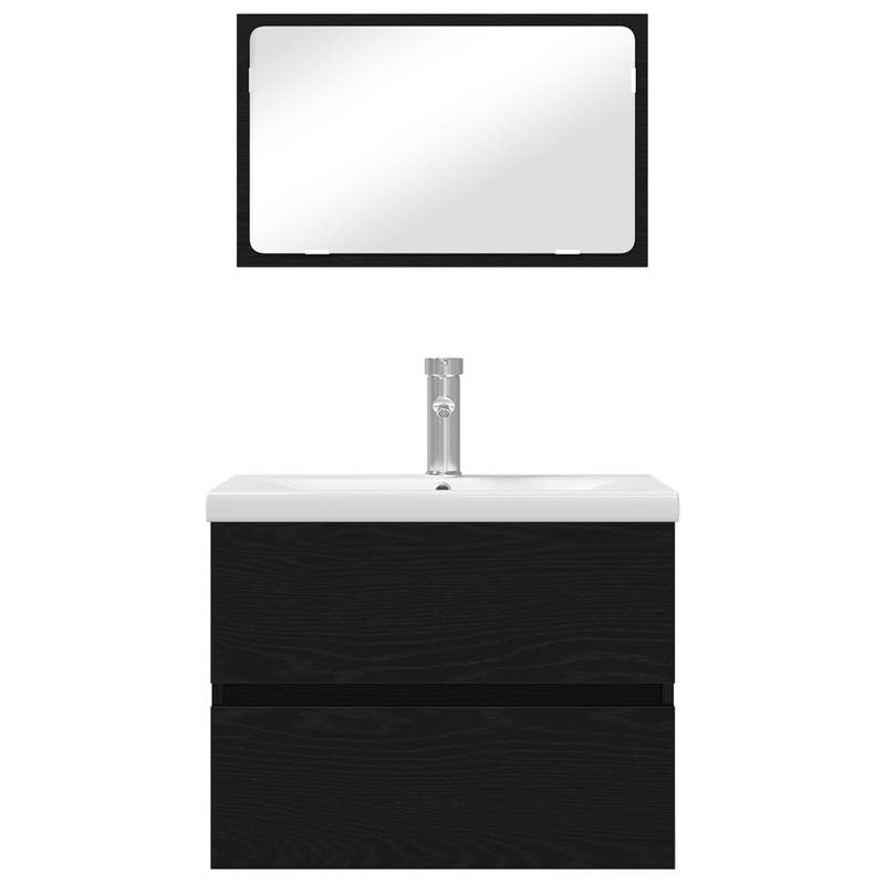 Casa si Gradina - Mobilier - Seturi de mobilier - Seturi baie - Set de mobilier pentru baie 3 pcs stejar artizanal - Infinity.ro