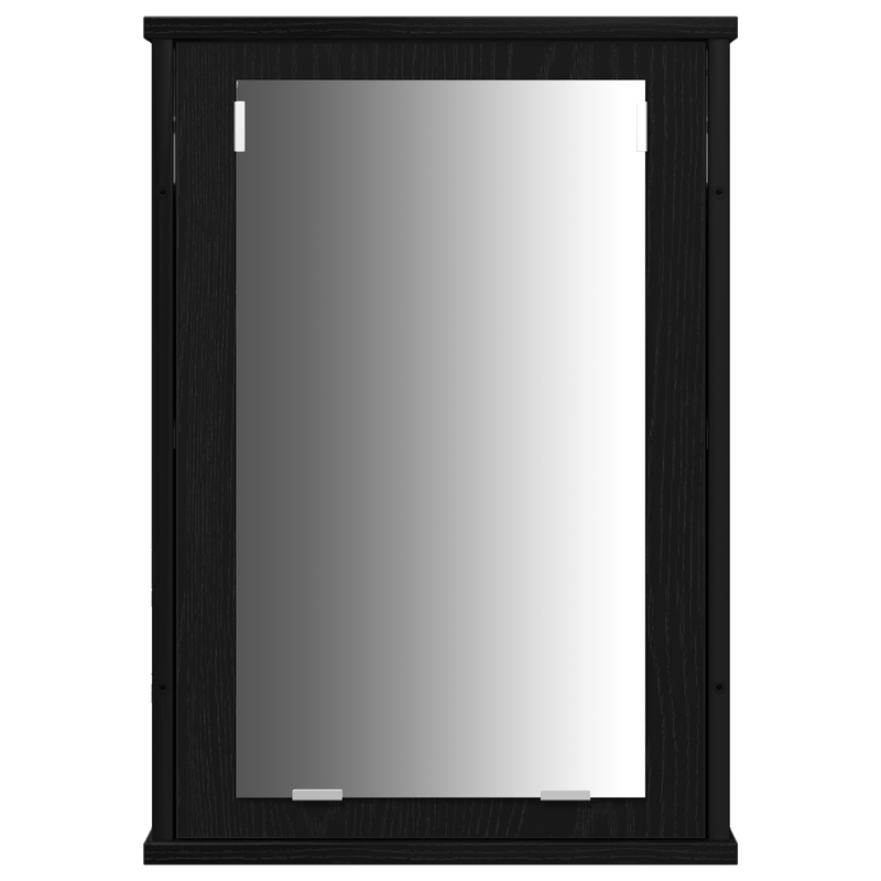 Casa si Gradina - Mobilier - Seturi de mobilier - Seturi baie - Set de mobilier pentru baie 3 piese lemn prelucrat negru - Infinity.ro