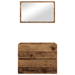 Casa si Gradina - Mobilier - Seturi de mobilier - Seturi baie - Set de Mobilier pentru Baie 2 Piese Lemn Vechi Lemn Prelucrat - Infinity.ro