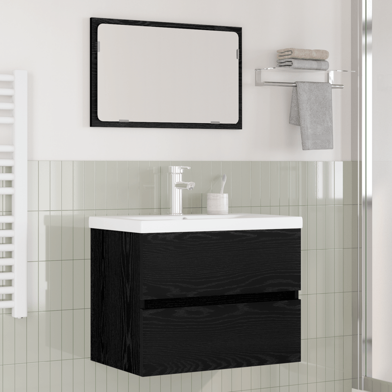 Casa si Gradina - Mobilier - Seturi de mobilier - Seturi baie - Set de mobilier pentru baie 3 pcs stejar artizanal - Infinity.ro