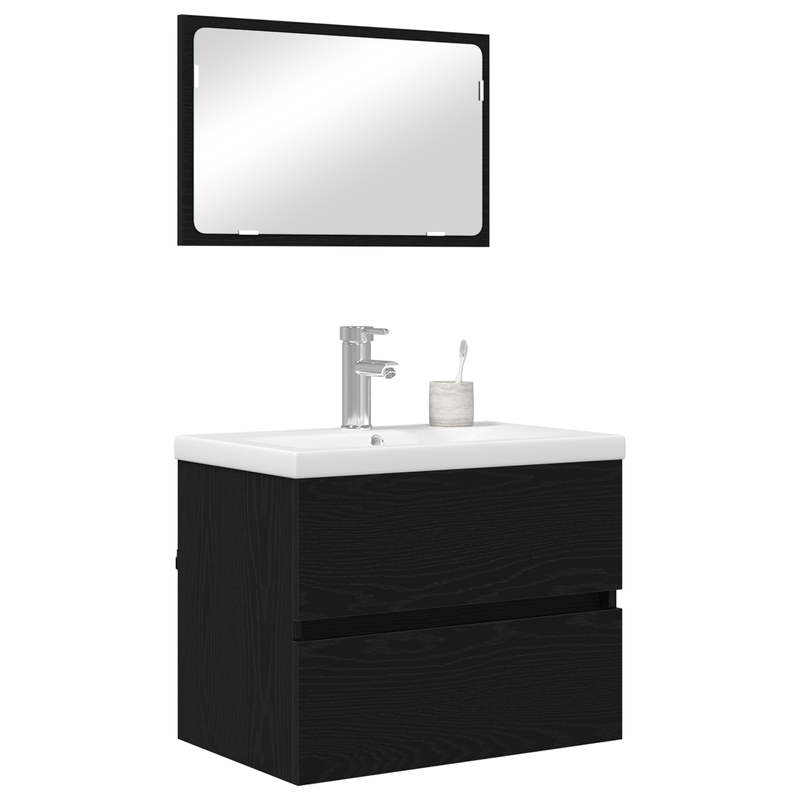Casa si Gradina - Mobilier - Seturi de mobilier - Seturi baie - Set de mobilier pentru baie 3 pcs stejar artizanal - Infinity.ro