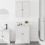 Casa si Gradina - Mobilier - Mobilier baie - Corpuri baie - Set de mobilier pentru baie 2 pcs Maro 67.5 x 34 x 80 cm - Infinity.ro
