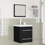 Casa si Gradina - Mobilier - Seturi de mobilier - Seturi baie - Set de mobilier pentru baie Pe perete 2 pcs stejar artizanal - Infinity.ro
