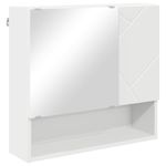 Casa si Gradina - Mobilier - Mobilier baie - Corpuri baie - Set de mobilier pentru baie Pe perete 5 pcs Alb 61 x 35 x 64 cm - Infinity.ro