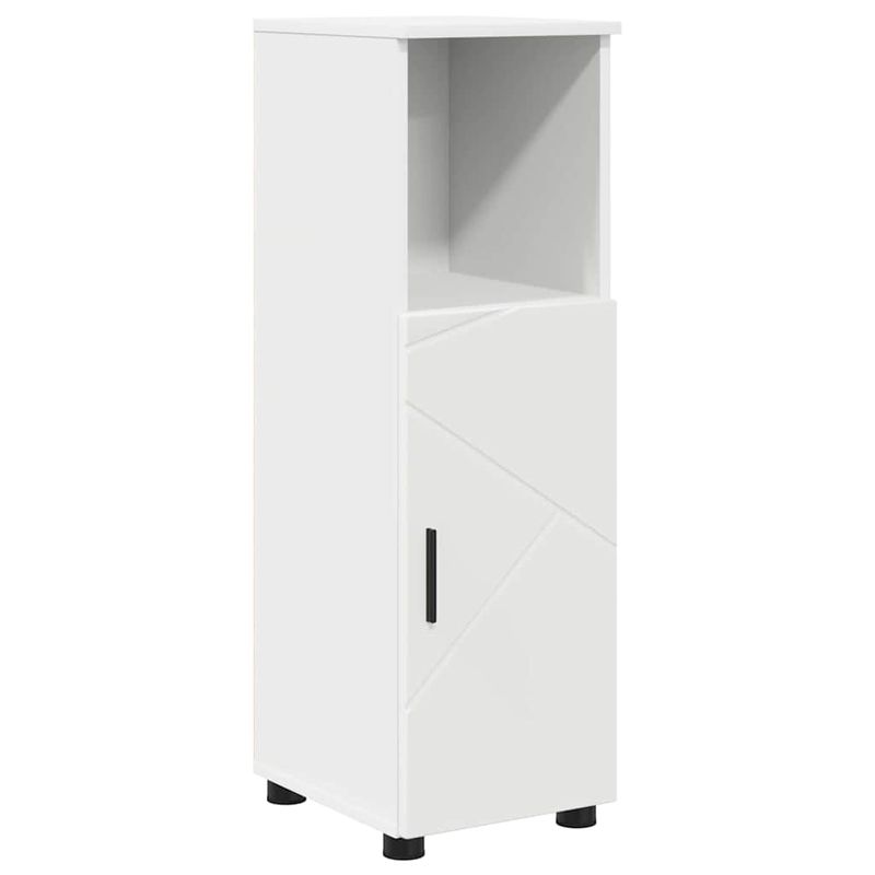 Casa si Gradina - Mobilier - Mobilier baie - Corpuri baie - Set de mobilier pentru baie Pe perete 5 pcs Alb 61 x 35 x 64 cm - Infinity.ro