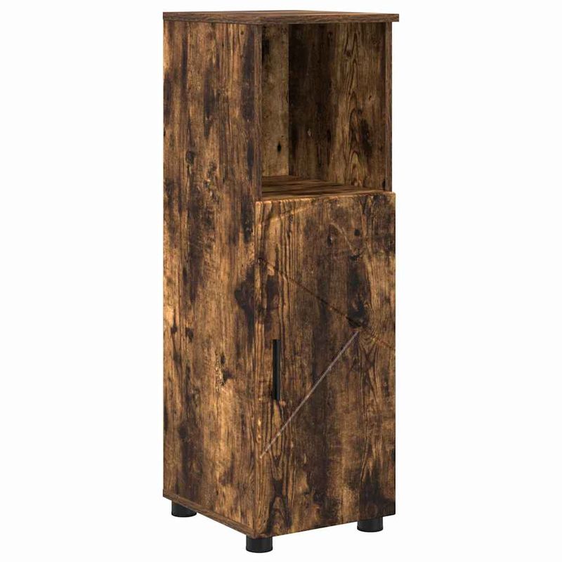 Casa si Gradina - Mobilier - Mobilier baie - Corpuri baie - Set de mobilier pentru baie 5 pcs Stejar afumat 61 x 35 x 64 cm - Infinity.ro