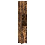 Casa si Gradina - Mobilier - Mobilier baie - Corpuri baie - Set de mobilier pentru baie 5 pcs Stejar afumat 61 x 35 x 64 cm - Infinity.ro