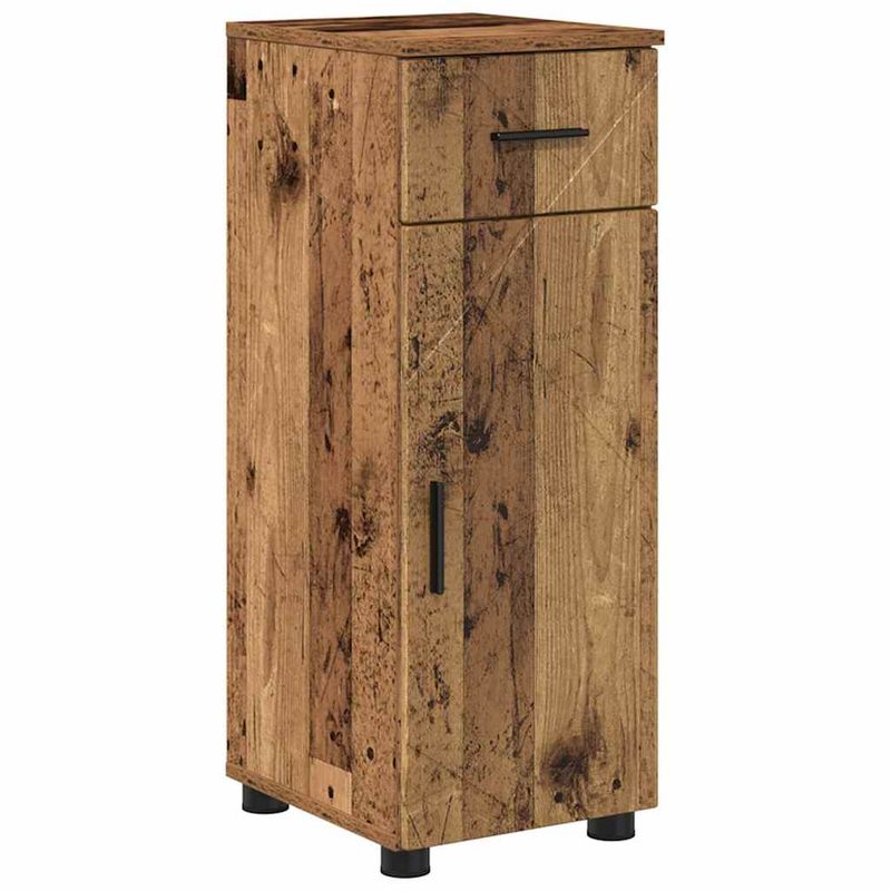 Casa si Gradina - Mobilier - Mobilier baie - Corpuri baie - Set de mobilier pentru baie 4 pcs Lemn vechi 61 x 35 x 64 cm - Infinity.ro