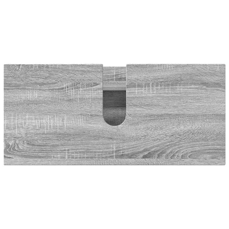 Casa si Gradina - Mobilier - Seturi de mobilier - Seturi baie - Set de mobilier pentru baie 4 pcs sonoma gri 30 x 35 x 192 cm - Infinity.ro