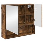Casa si Gradina - Mobilier - Mobilier baie - Corpuri baie - Set de mobilier pentru baie 3 pcs Stejar afumat 61 x 35 x 64 cm - Infinity.ro