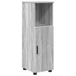 Casa si Gradina - Mobilier - Mobilier baie - Corpuri baie - Set de mobilier pentru baie 4 pcs sonoma gri 61 x 35 x 64 cm - Infinity.ro
