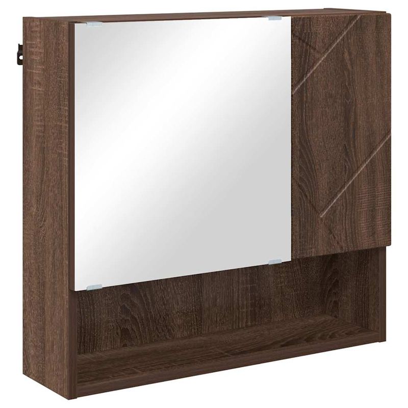 Casa si Gradina - Mobilier - Mobilier baie - Corpuri baie - Set de mobilier pentru baie 4 pcs Stejar brun 61 x 35 x 64 cm - Infinity.ro