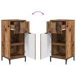 Casa si Gradina - Mobilier - Seturi de mobilier - Seturi baie - Set de mobilier pentru baie 2 pcs Lemn vechi 39.5 x 36 x 88 cm - Infinity.ro