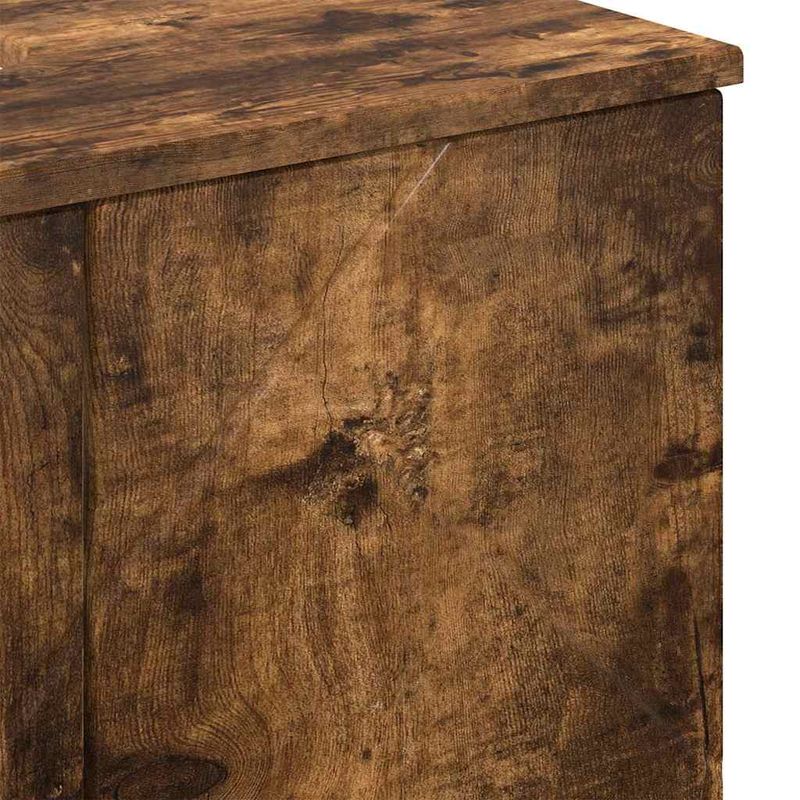 Casa si Gradina - Mobilier - Mobilier baie - Corpuri baie - Set de mobilier pentru baie 3 pcs Stejar afumat 61 x 35 x 64 cm - Infinity.ro