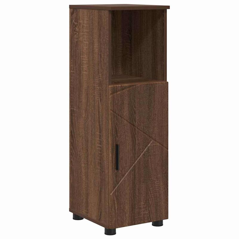 Casa si Gradina - Mobilier - Mobilier baie - Corpuri baie - Set de mobilier pentru baie 4 pcs Stejar brun 61 x 35 x 64 cm - Infinity.ro