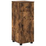 Casa si Gradina - Mobilier - Mobilier baie - Corpuri baie - Set de mobilier pentru baie 5 pcs Stejar afumat 61 x 35 x 64 cm - Infinity.ro