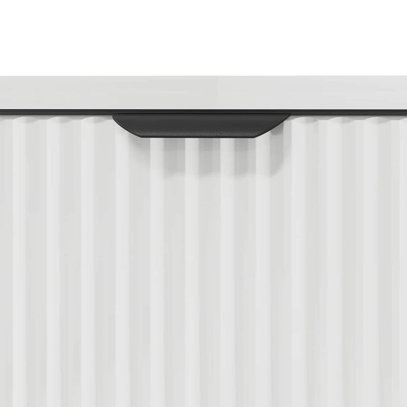 Casa si Gradina - Mobilier - Seturi de mobilier - Seturi baie - Set de mobilier pentru baie cu sertar 2 pcs Alb foarte lucios - Infinity.ro