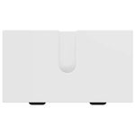 Casa si Gradina - Mobilier - Mobilier baie - Corpuri baie - Set de mobilier pentru baie Alb lucios Lemn de inginerie, Metal - Infinity.ro