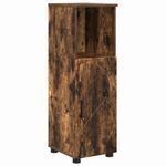 Casa si Gradina - Mobilier - Seturi de mobilier - Seturi baie - Set de mobilier pentru baie cu sertar 4 pcs Stejar afumat - Infinity.ro