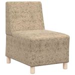 Casa si Gradina - Mobilier - Canapele si coltare - Canapele - Canapea modulara fara manere Gri deschis 55 x 74 x 82 cm - Infinity.ro