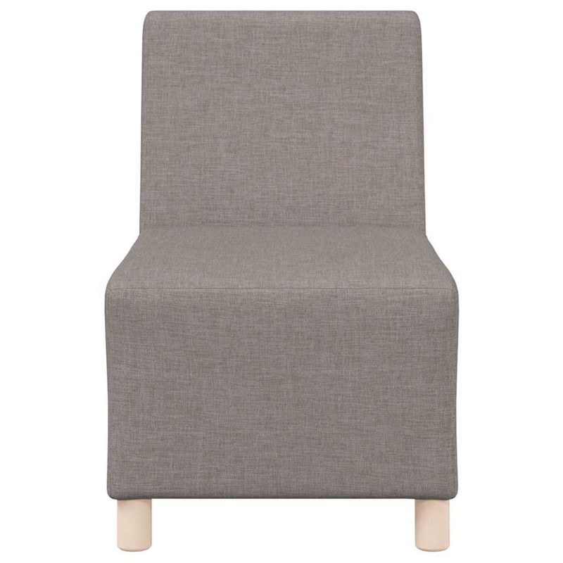 Casa si Gradina - Mobilier - Canapele si coltare - Canapele - Canapea modulara fara manere 2 pcs Gri taupe - Infinity.ro