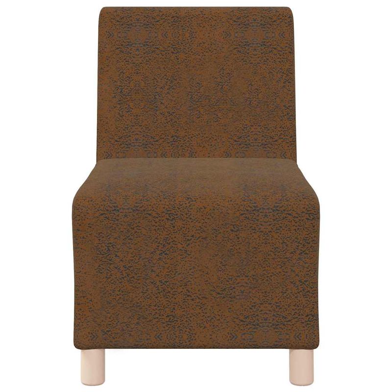 Casa si Gradina - Mobilier - Canapele si coltare - Canapele - Canapea modulara fara manere Maro 55 x 74 x 82 cm - Infinity.ro