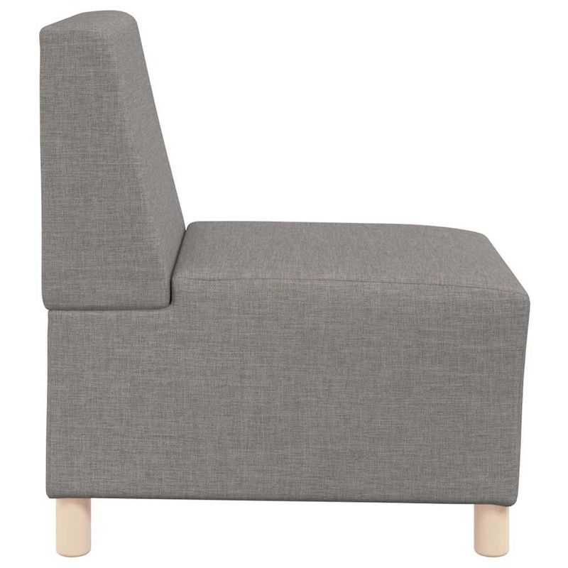Casa si Gradina - Mobilier - Canapele si coltare - Canapele - Canapea modulara fara manere 2 pcs Gri taupe - Infinity.ro