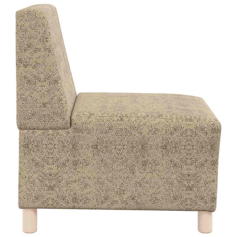 Casa si Gradina - Mobilier - Canapele si coltare - Canapele - Canapea modulara fara manere Gri deschis 55 x 74 x 82 cm - Infinity.ro