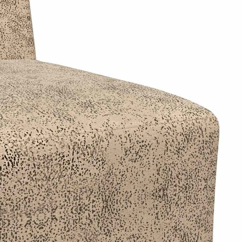 Casa si Gradina - Mobilier - Canapele si coltare - Canapele - Canapea modulara fara manere Gri deschis 55 x 74 x 82 cm - Infinity.ro